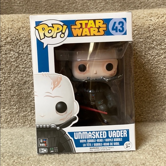 funko pop unmasked vader
